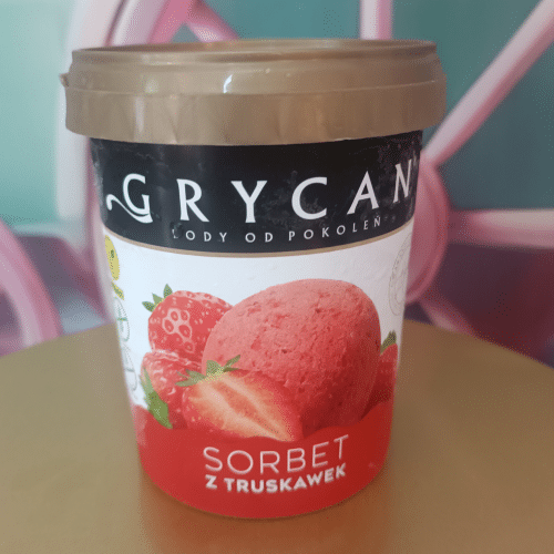 Aardbei sorbet 500ml