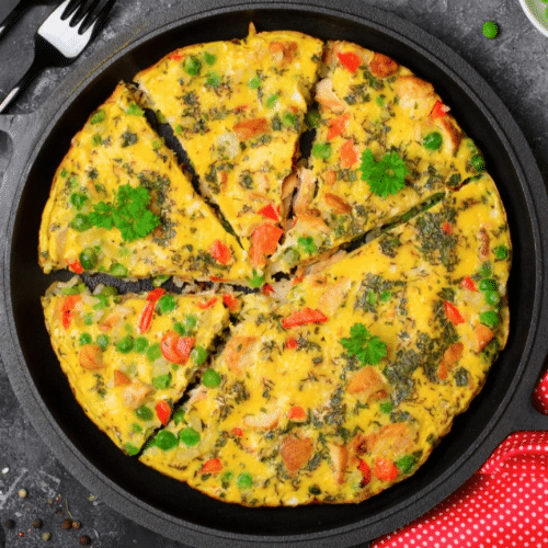 boerenomlet met groenten