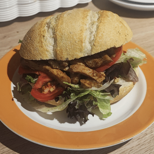 Broodje kip teriyaki