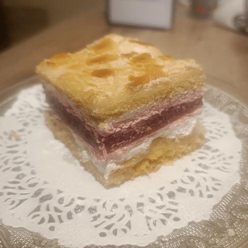 Frambozen taartje (obłoczek)