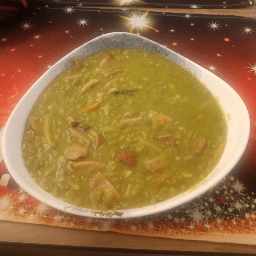 Groene erwtensoep