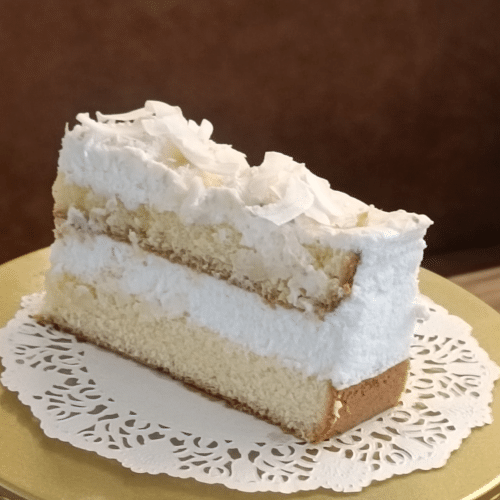 Kokos Slagroom taart