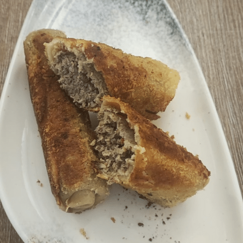 Krokietten paddenstoelen