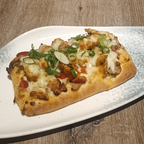 Mini pizza kip kebab