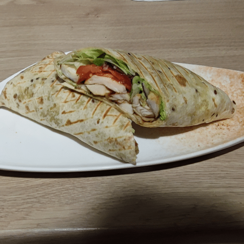 Wrap gegrilde kip naturel