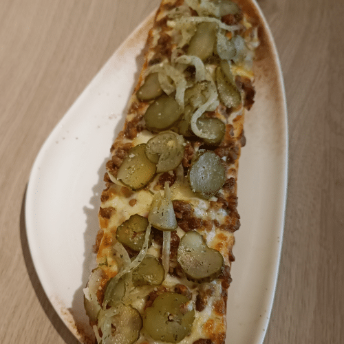 Zapiekanka beef Mexicaanse