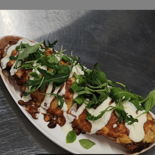 Zapiekanka teriyaki kip