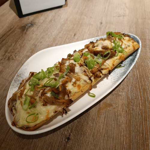 Zapiekanka pulled pork