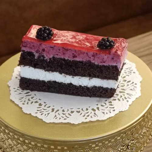 Zwarte bramen/bessen taart