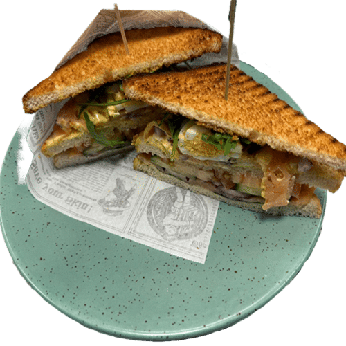 Club sandwich zalm