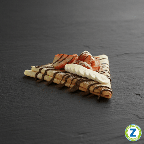 Crêpe strawberry banana