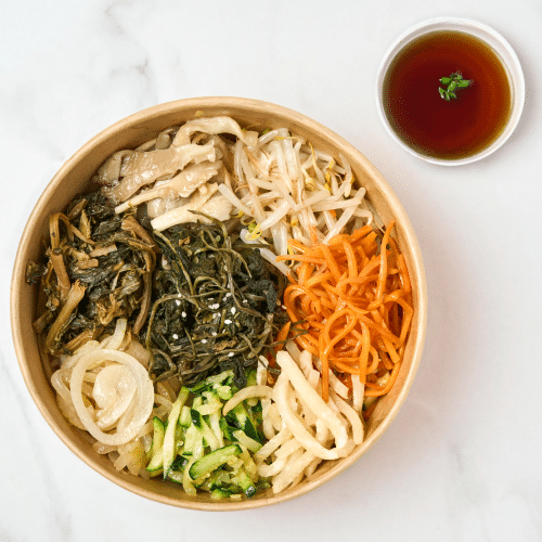 Mountain herbs bibimbap small