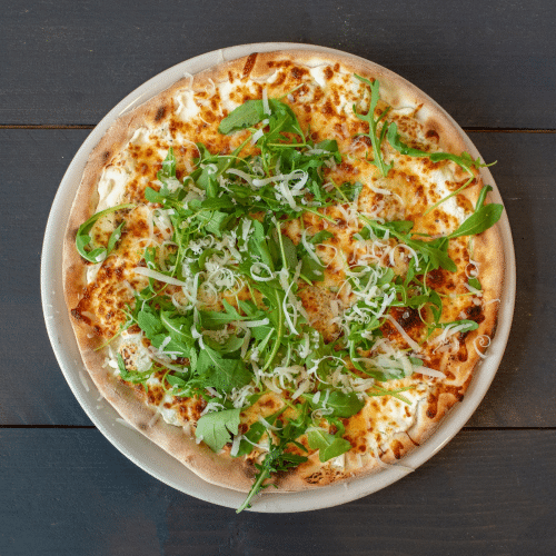 Pizza monte bianco