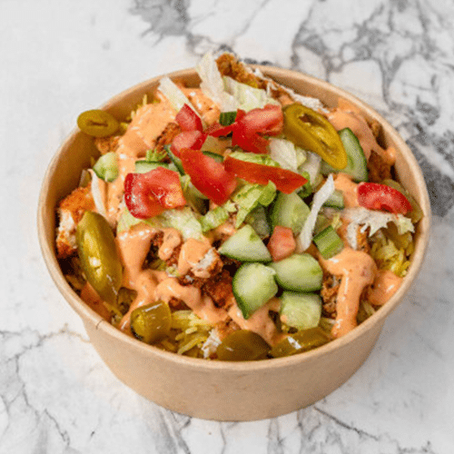 Loaded rice chicken tenders