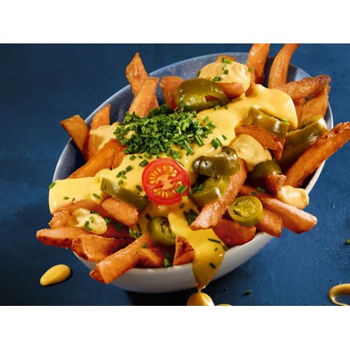 CHILI CHEDDAR SWEET POTATO FRIES