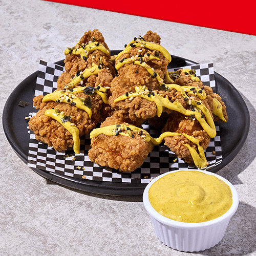 Golden curry karaage