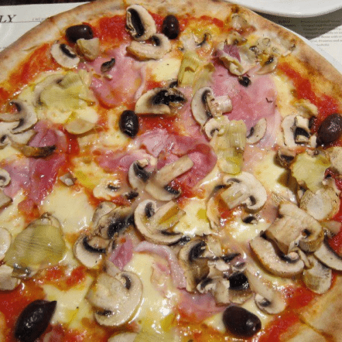 Pizza capricciosa