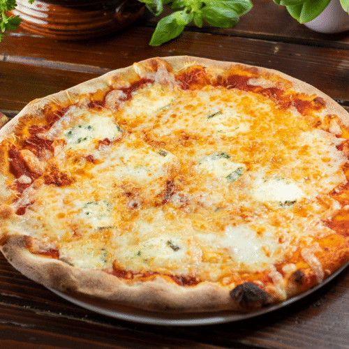Pizza quattro formaggi
