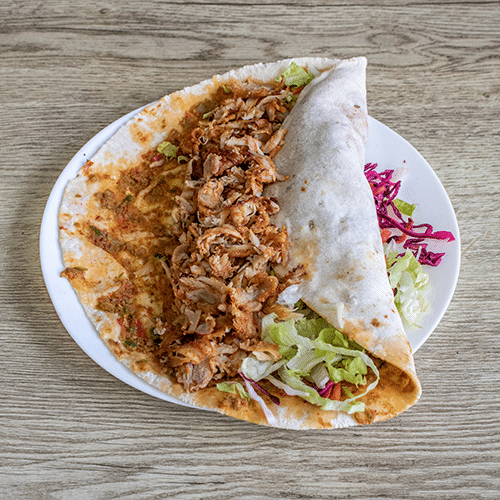 Turkse pizza shoarma