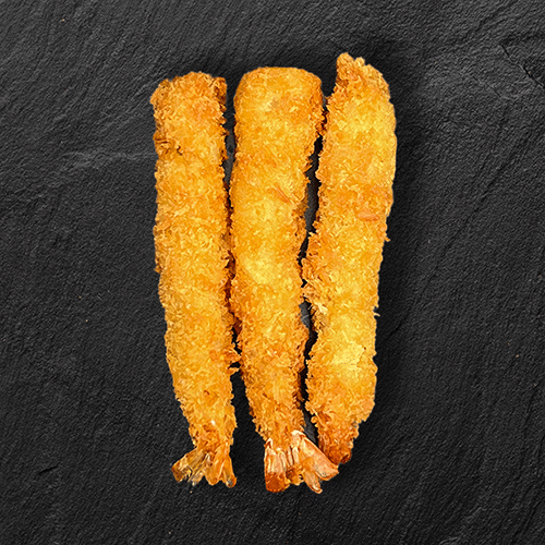 Fried ebi's