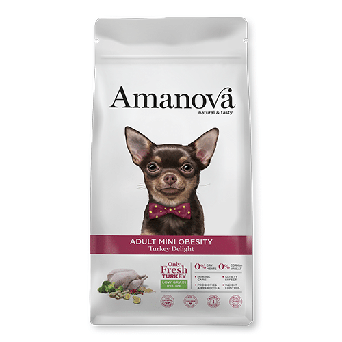 Amanova obesity kalkoen mini adult 2kg