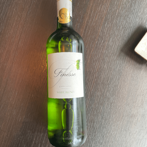 Droge witte wijn fles 750ml