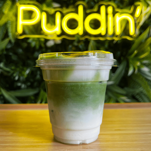 Iced white chocolate matcha
