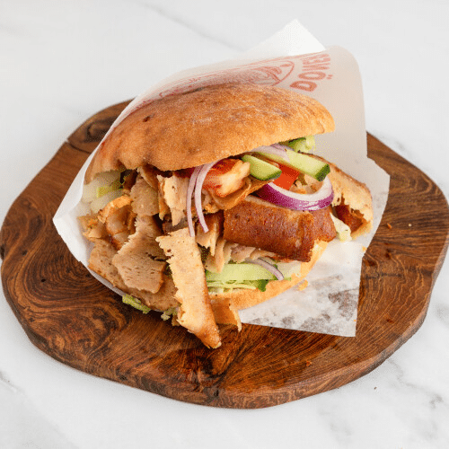 Broodje döner kalf