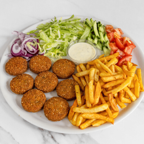 Falafel schotel