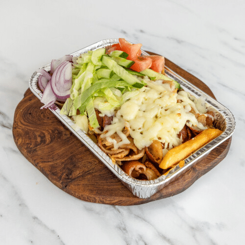 Kapsalon kip groot