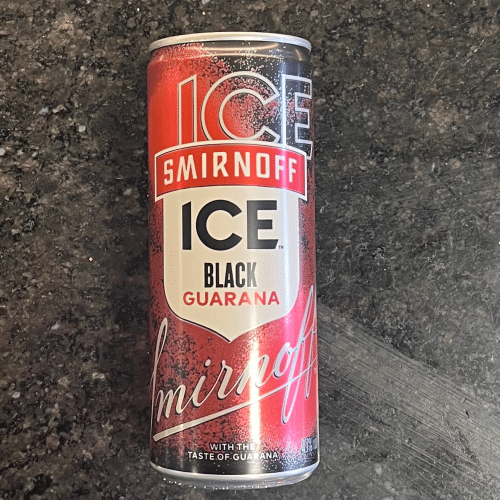 Smirnoff black guarana