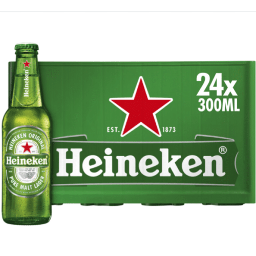 Krat Heineken of Hertog jan Premium Pilsner Bier