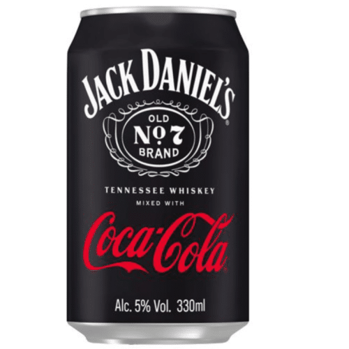 Jack Daniel's & Coca Cola Blik