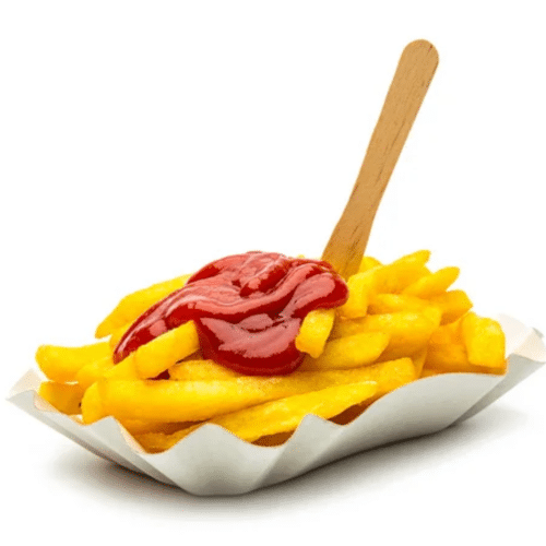 Friet ketchup