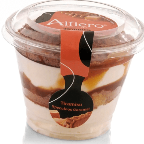 Tiramisu speculoos and caramel
