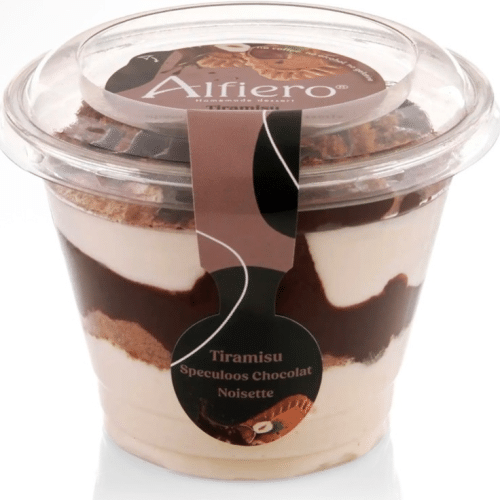 Tiramisu speculoos and chocolate hazelnut