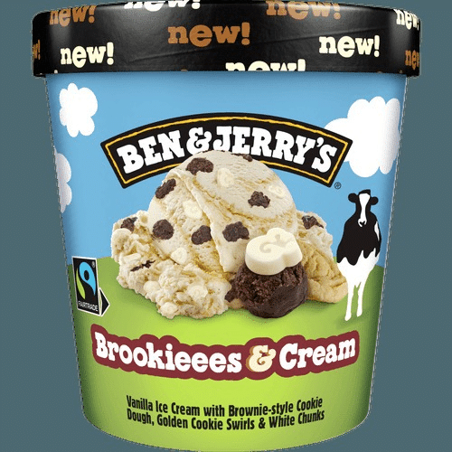 Ben & Jerry's Brookies & Cream 465ml
