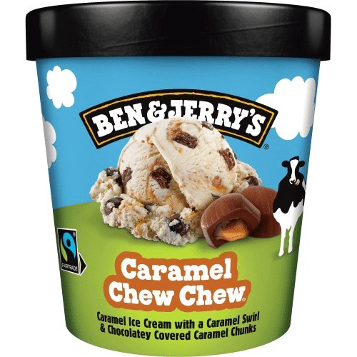 Ben & Jerry's Caramel Chew Chew 465ml