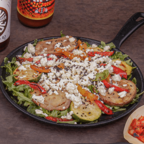 Gegrilde groente salade
