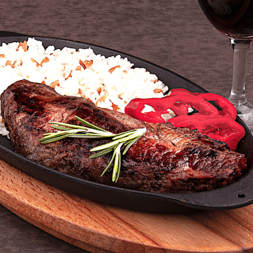 Rib-eye steak