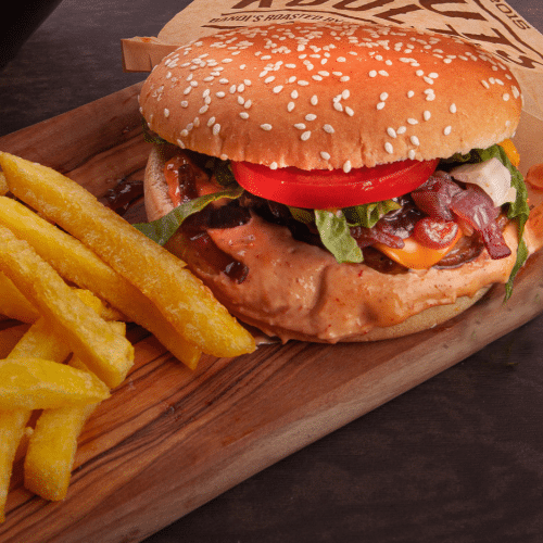 Vegetarisch bandi burger