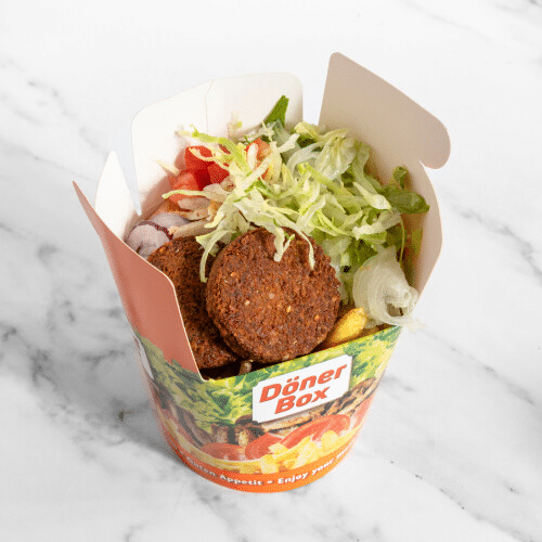 Doner box falafel