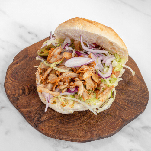 Broodje döner kip