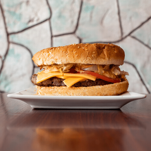 Broodje cheeseburger