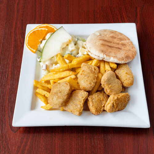 Nijlpaardmenu kipnuggets