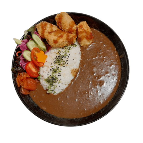 Fried oyster curry rice