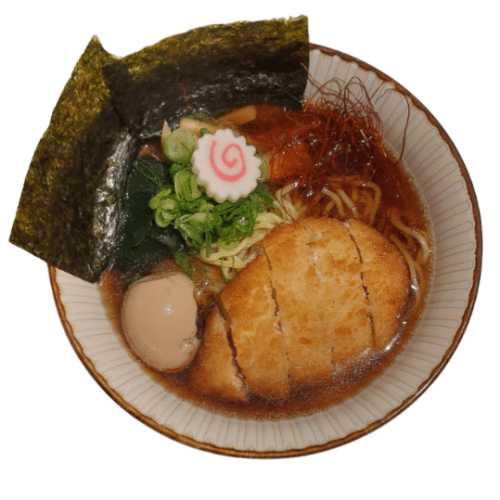 Shoyu chicken katsu ramen