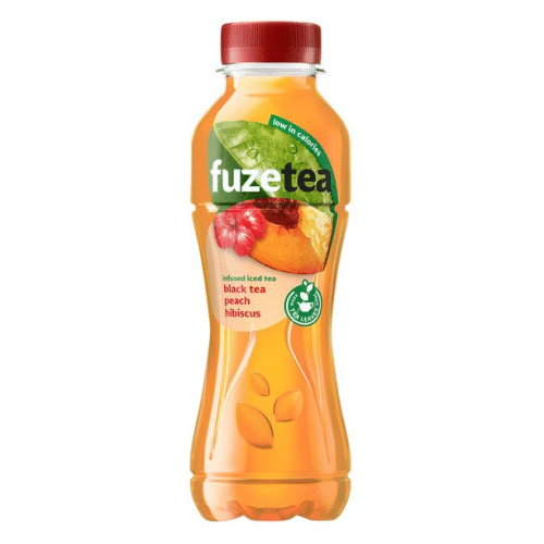 Fuze tea peach pet fles 400ml