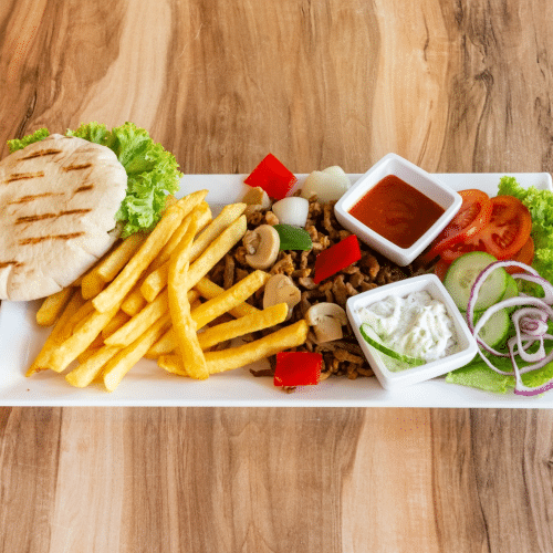 Maaltijd gyros speciaal