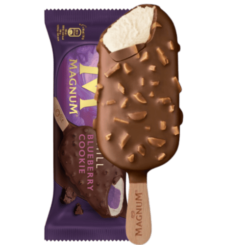 Magnum Chill blueberry cookies